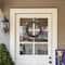 Glitzhome® 20" Mardi Gras Berry & Fleur-de-Lis Wreath